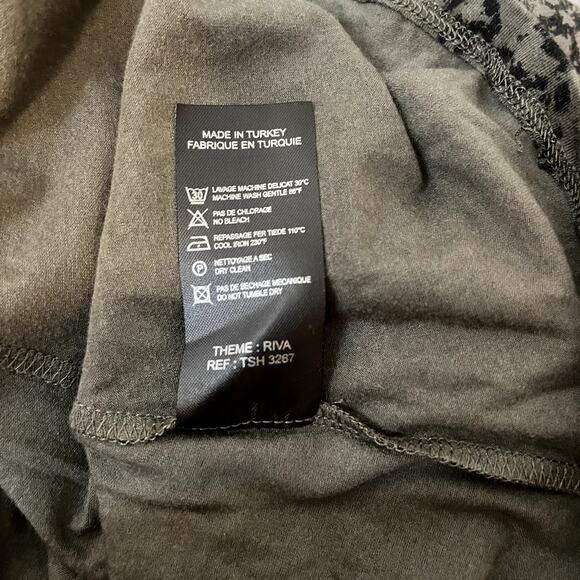 Lauren Vidal Artsy Art to Wear Blouse Tunic Top RIVA EUC Size Small - Picture 9 of 9